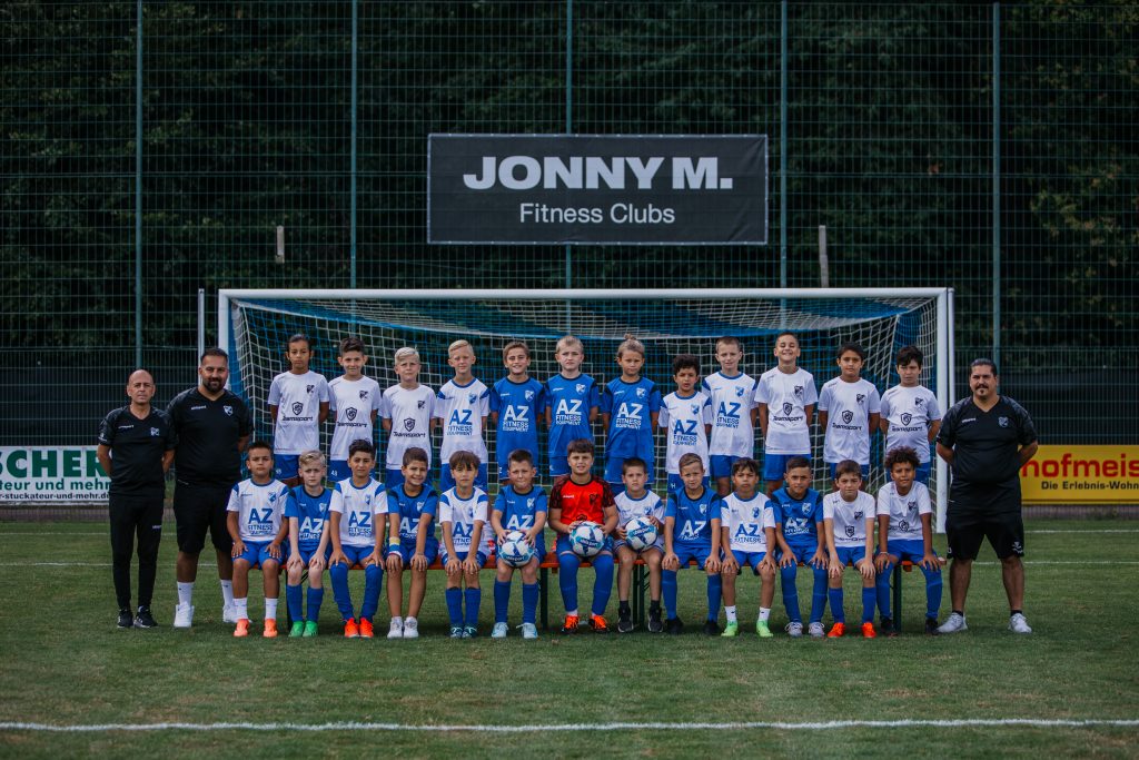 Mannschaftsfoto der FSV 08 U10