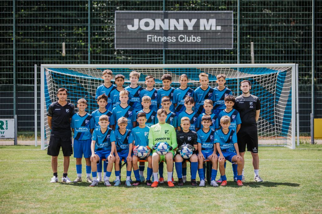 Mannschaftsfoto der FSV 08 U13