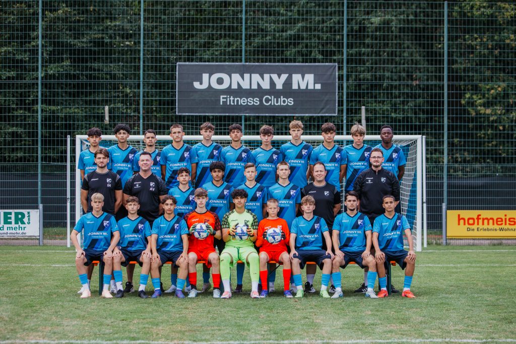 Mannschaftsfoto der FSV 08 U16
